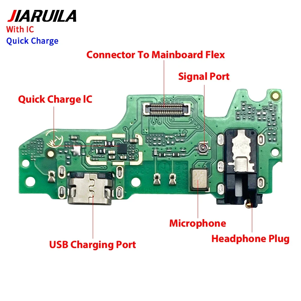 Фото USB-порт для зарядки, разъем для док-станции, гибкий кабель для infinix Tecno B1G BD2 BD3 CA6 CA7 K7 KF6 LA7 POP 2, мощность B1P BB2 №2