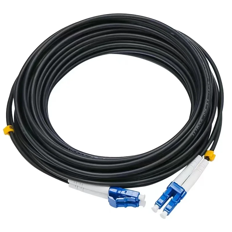 150M Armored Fiber optic Patchcord Multi mode 2 cores waterproof LC-LC SC-SC FC-FC FTTA armor jumper Outdoor DX OD=3.0-3.3mm