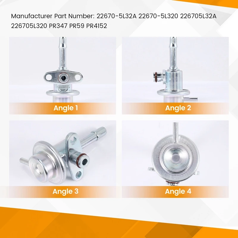 Регулятор давления впрыска топлива PR347 для Nissan PATHFINDER 22670-5L32A 22670-5L320