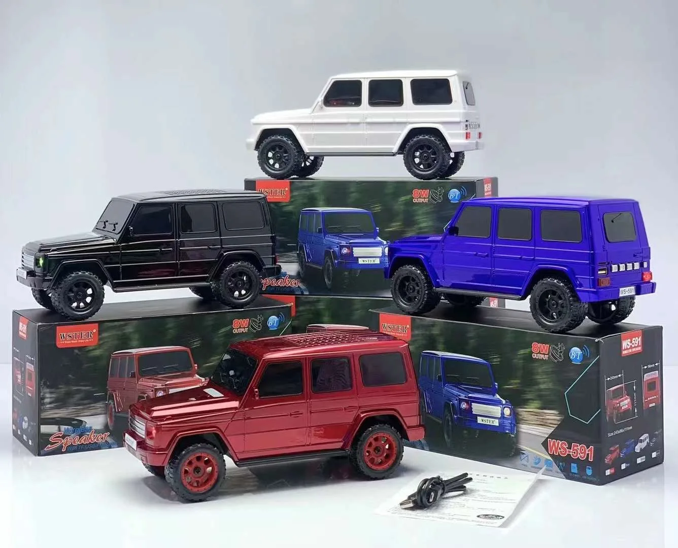 WSTER WS-591 Прямая продажа с фабрики Низкая цена Модель автомобиля Колонки Bt