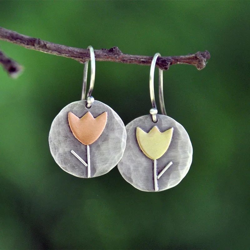 

2022 New Fashion Simple Creative Cute Flower Earrings Cute Fashion Earring for Women Jewelry Accessories Anniversary Gift