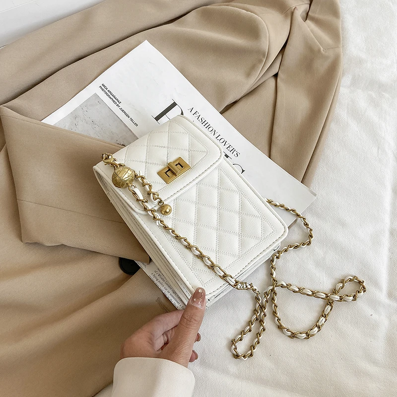 

Новинка лета 2020, Маленькая женская мини-сумка, модная женская сумка, женская сумка на цепочке, сумка через плечо, женская сумка-мессенджер