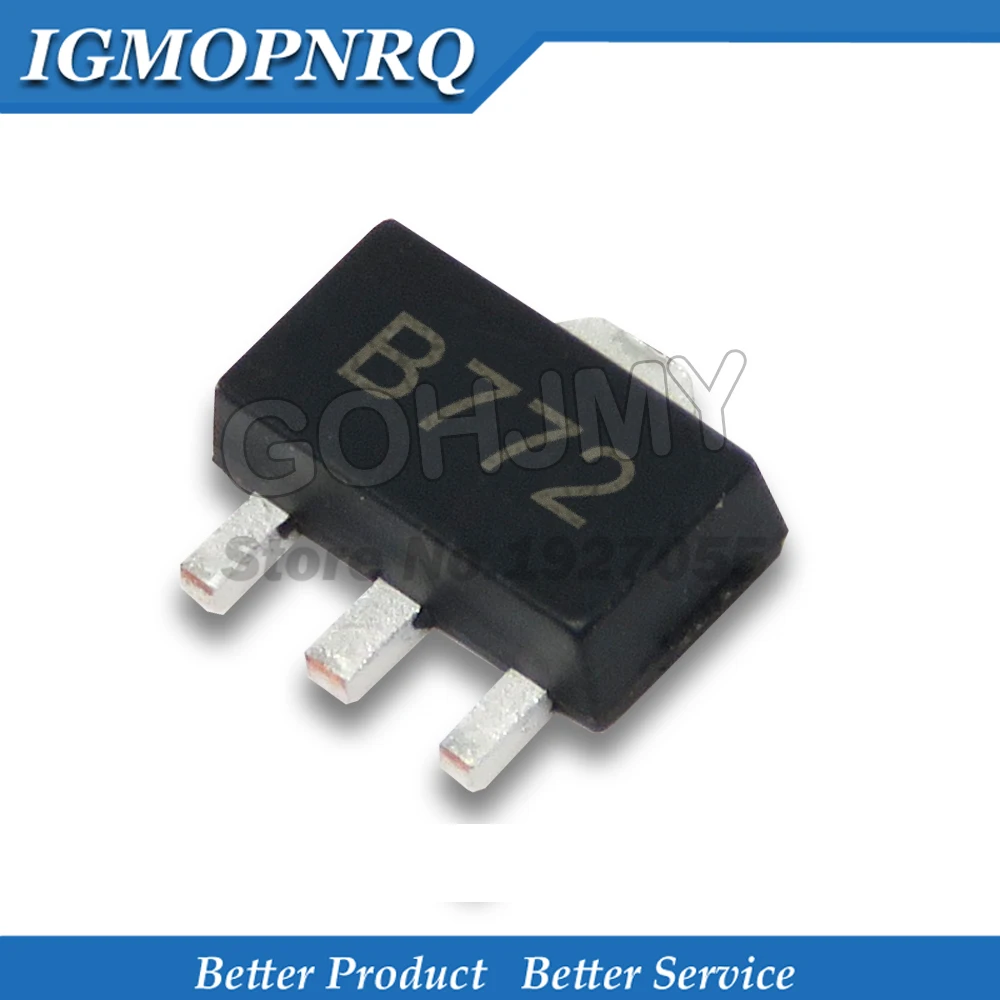 20 шт., транзисторы 2SB772 2SD882 SOT-89 B772 SMD SOT89 D882