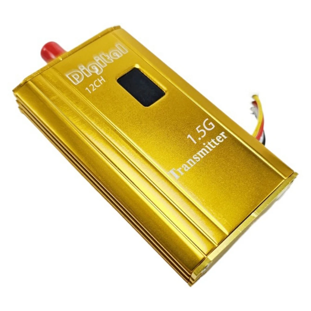 1 5G 5 W FPV VTX 12CH 1500mW аудио видео передатчик для квадрокоптера RC дрона самолета