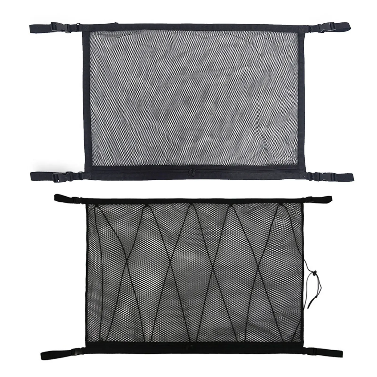 

Automotive Car Ceiling Nets Heavy Duty Upgrade Car Ceiling Storage Net Pocket Strengthen Load-Bearing And Droop Less