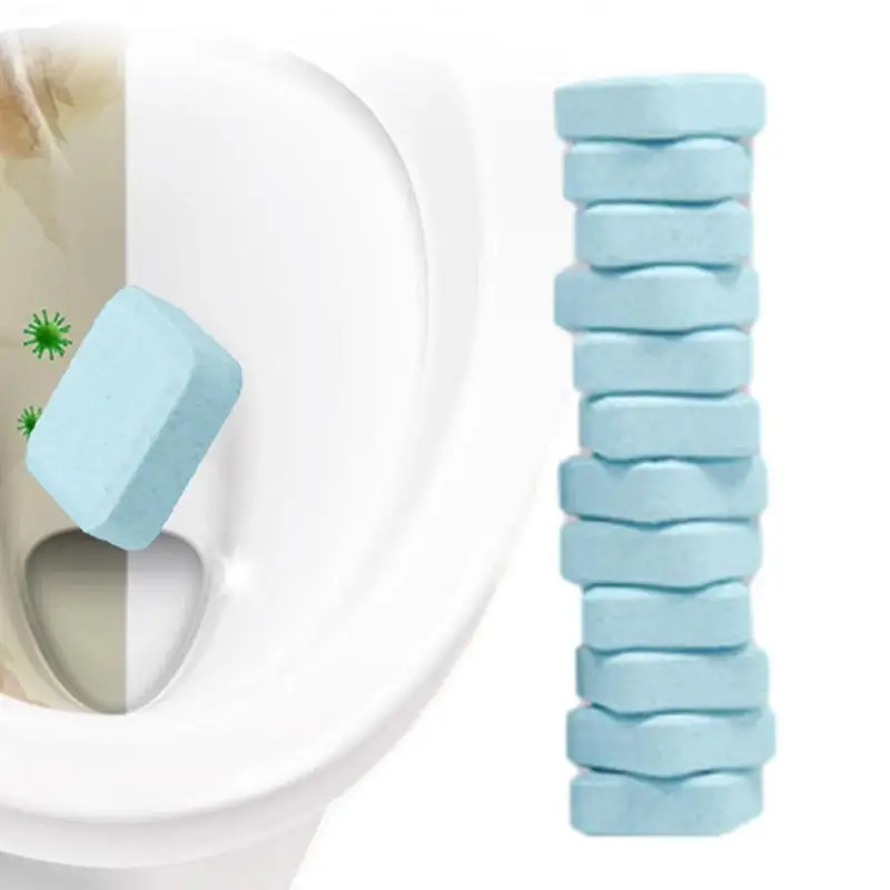 

Toilet Tablets Long Lasting Toilet Bowl Descaling Yellow Dirt Remover Stain Deodorant Pipeline Tablets Bathroom cleaning tool