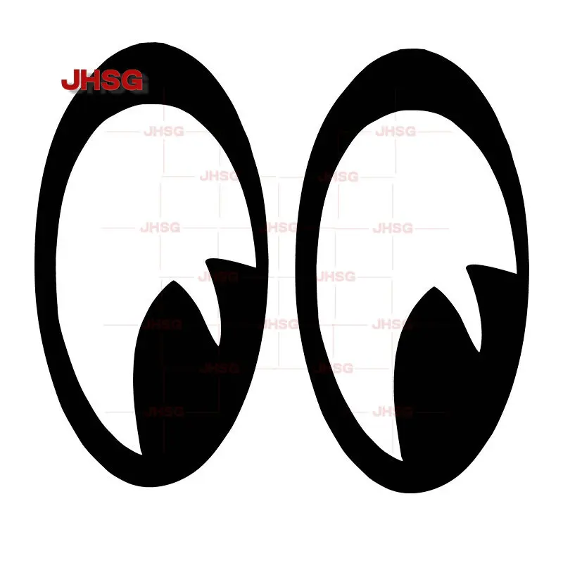 

Decorative Tools Cute Moon Eye Art Pattern Decals Per Car Decals Per Car Motorcycle Accessories Waterproof Vinyl Various Sizes