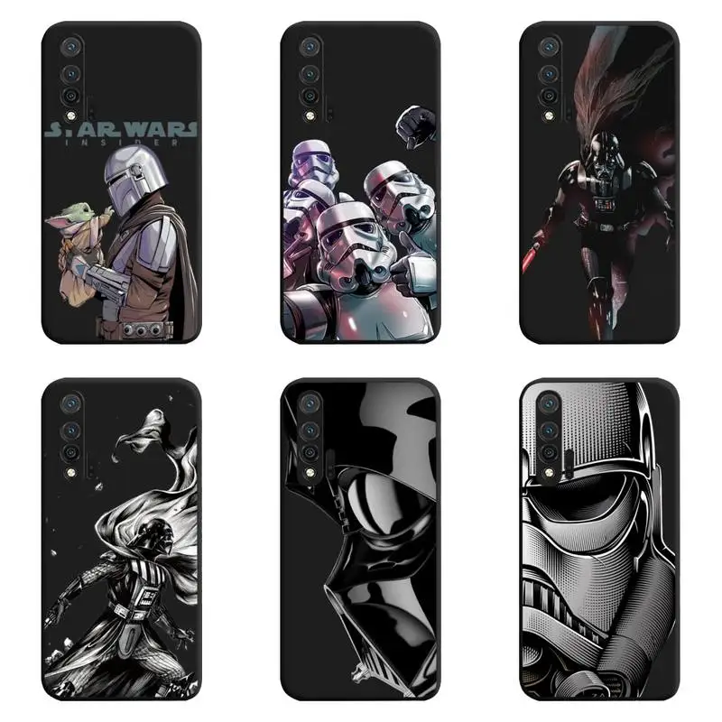 

Star Wars Yoda Imperial Stormtrooper Phone Case For Huawei Nova 6se 7 7pro 7se honor 7A 8A 7C 9C Play