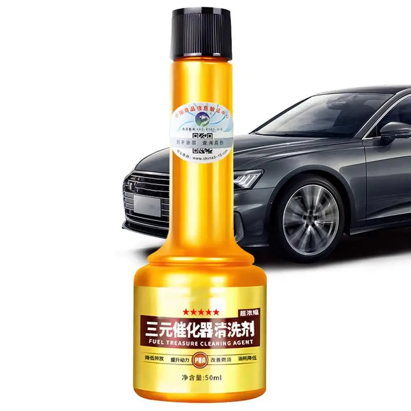 Очиститель каталитического преобразователя 50 мл средство для снятия углеродных