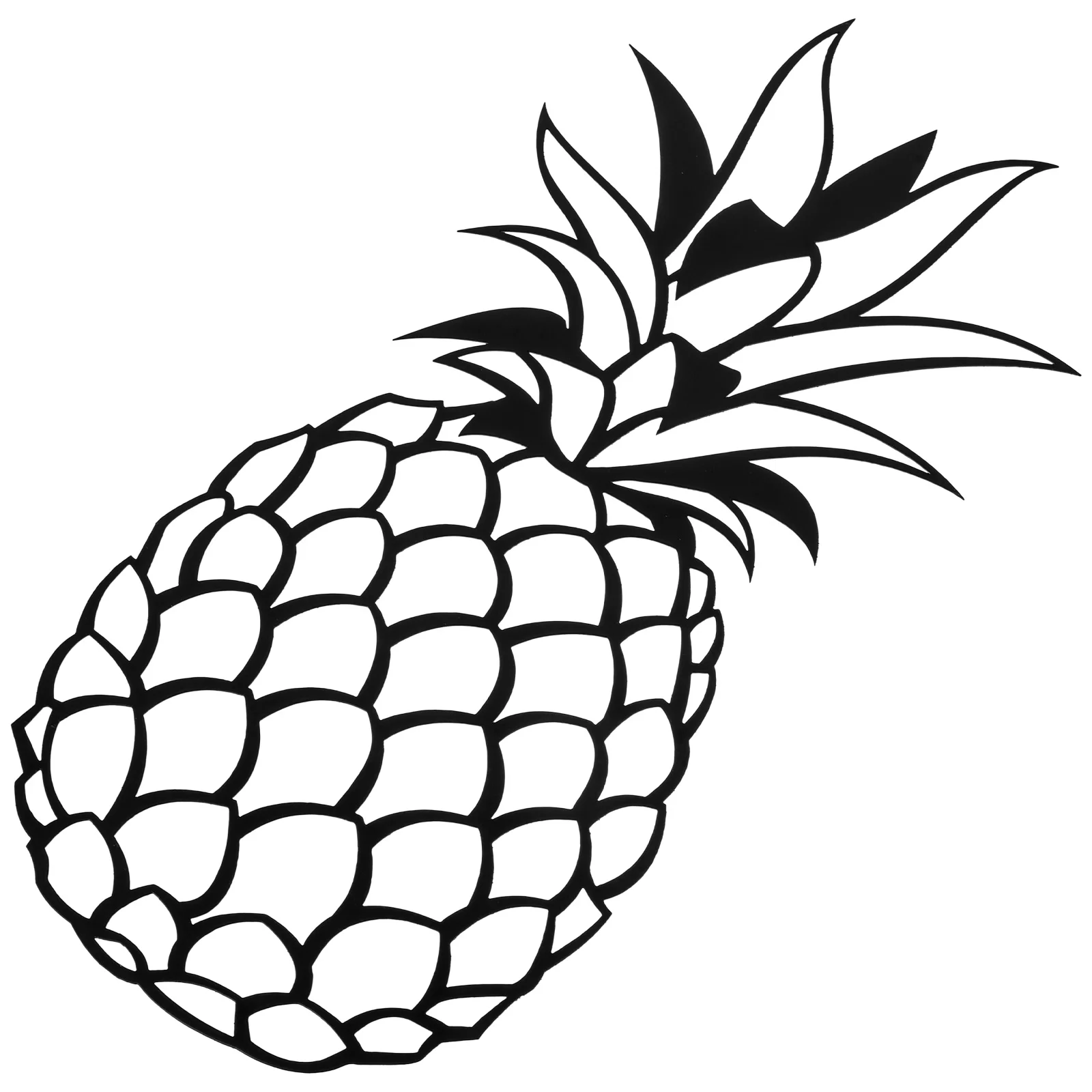 

Настенный декор из металла и ананасов, подвесные украшения, железная скульптура, фрукты, деревенский вдохновляющий Декор для комнаты, для у...