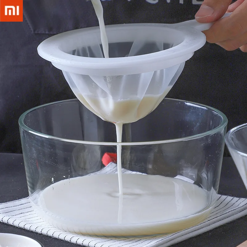 

Xiaomi Filter Household Homemade Juice Soy Milk Leaking Mesh Screen Separation Filter Isolate The Residue Kitchen Aids Strainer