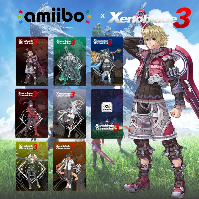 

Switch Xenobiade 3 Amiibo Card Xiuerke Excalibur 3 NFC Linkage Card Automatic Infinite Brush Treasure Chest Superior Quality