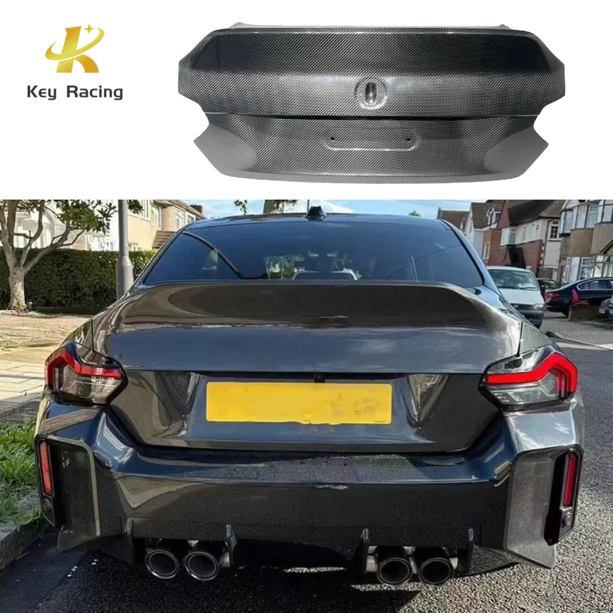 BMW G87 G42 M2 Задняя крышка багажника Высококачественная задняя из углеродного