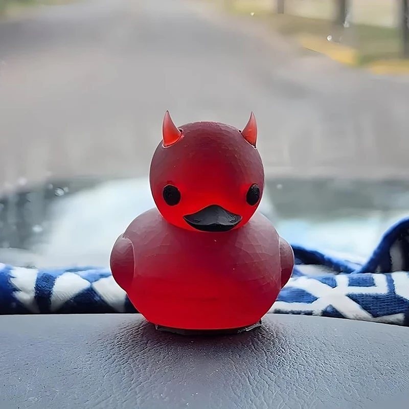 Хэллоуин Lil' Devil Ducky Настольный декор Дьявольская утка Украшение приборной