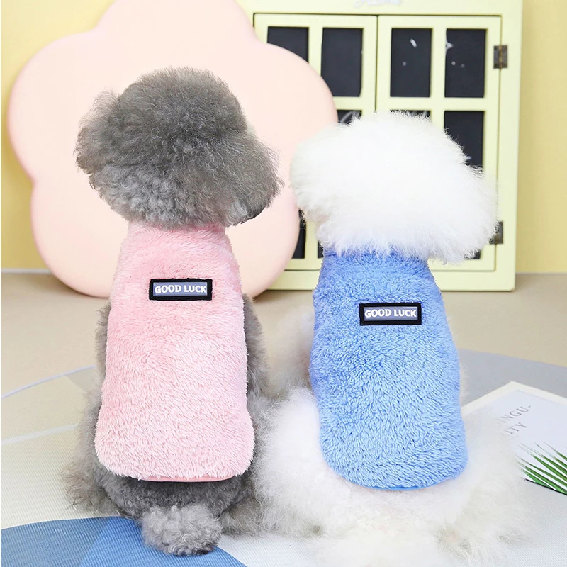

Fleece Pet Clothes Warm Dog Vest Coat Pullover Puppy Sweater Cat Apparel for Chihuahua Yorkie Terrier Shih tzu Pet Outfit