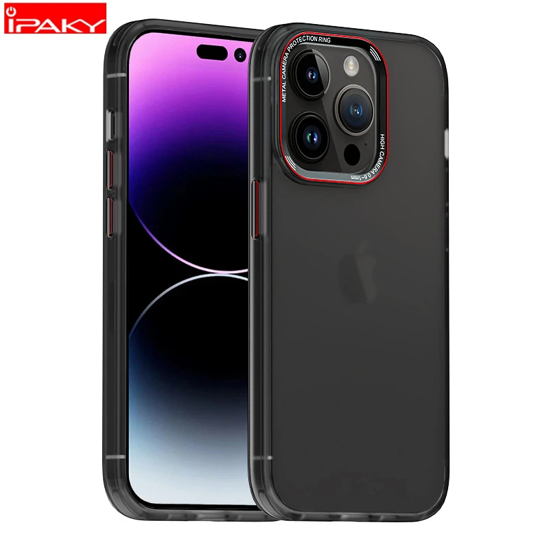 

IPAKY for iPhone 14 13 Case 13 14 Pro 14 Plus Case Skin-friendly Frosted Matte Shockproof Case for iPhone 13 14 Pro Max Case