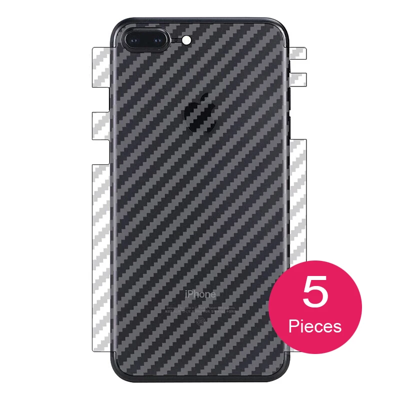 

Magtim 5PCS Anti-Scratch Carbon Fiber Back Film For iPhone XS MAX 7 8 PLUS Back Cover Protective For iPhone 13 12 11 Pro Max
