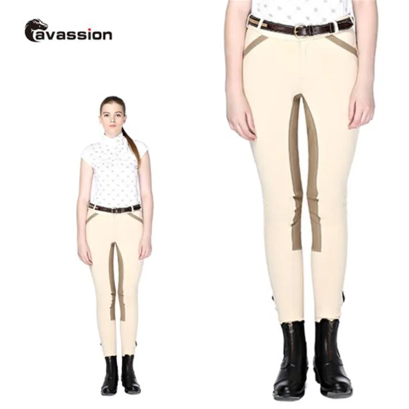 Full seat anti-wear Fashion Breeches low-waist Stretch Riding Pants Horse Racing Sportswear Knight Equipment Tight-fitting