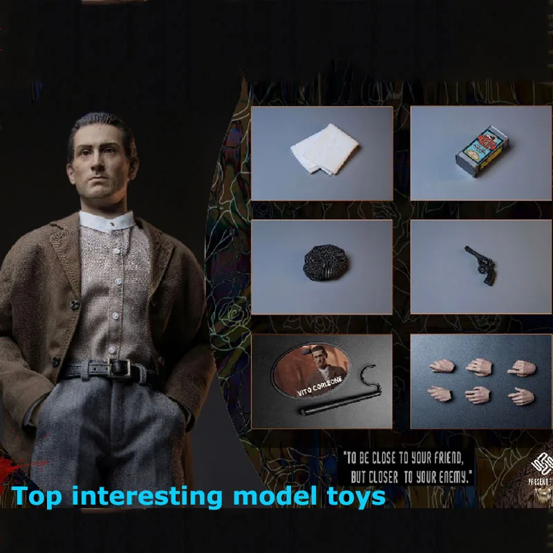 

PRESENT TOYS PT-sp20 1/6 Robert De Niro Figure Model 12'' Male Soldier Action Doll Full Set