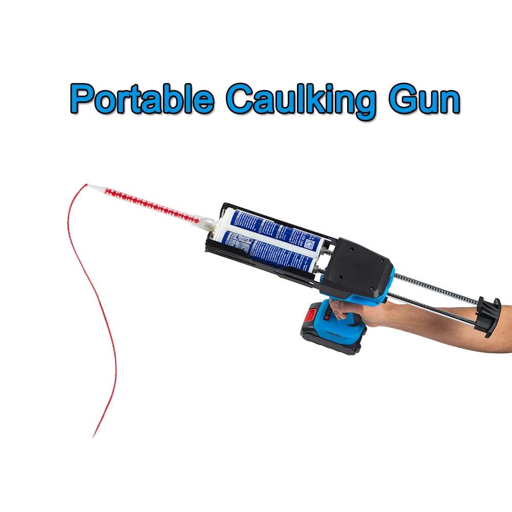 

KS EAGLE 8500N Electric Cordless Caulking Gun Home Sealant Gun Caulking Gun Electric Glue Gun DIY Power Tools For Li-ion Battery