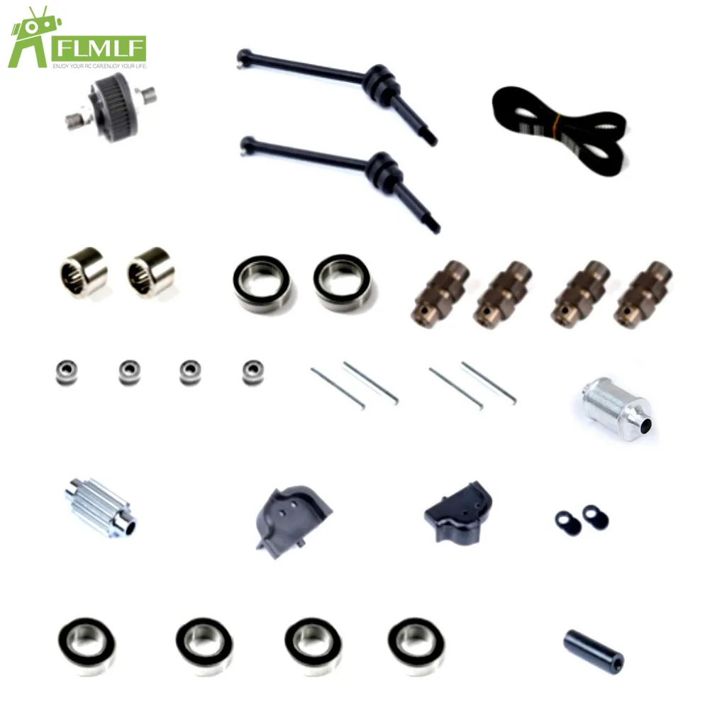 Радиоуправляемая машина 2WD на 4WD, комплект для переоборудования, подходит для 1/5 HPI FG Monster Hummer Truck ROFUN ROVAN Big Monster, детали для игр