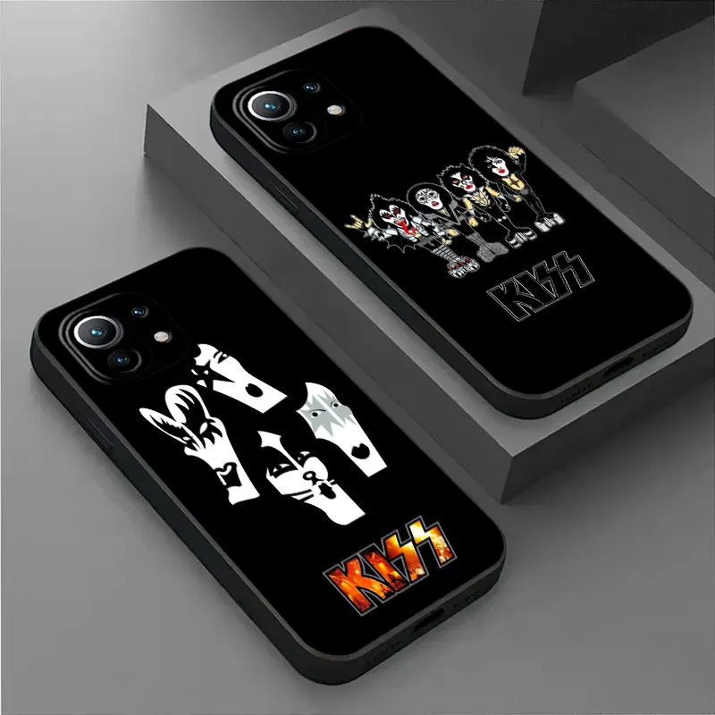Фото Чехол Kiss Classics Rock Band для Poco X6 X7 X8 M7 M8 F6 F7 Pro Max, для Xiaomi 17T PRO 11T 12T 13T 14T 15T 15 F8 Ultra, мягкий чехол №2
