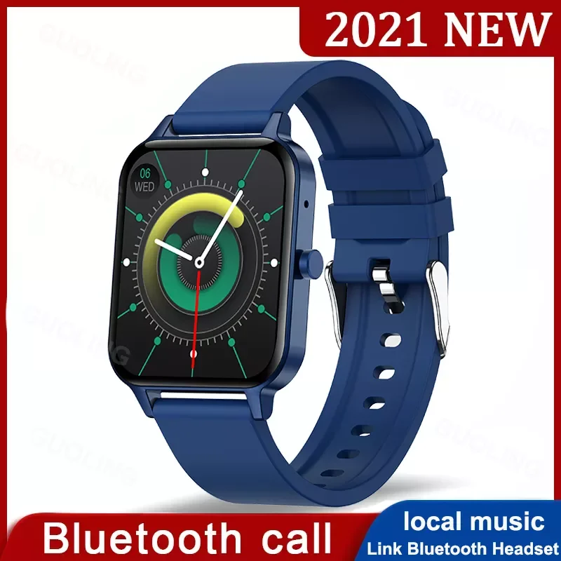 

2021 New Men Smart Watch Bluetooth Call Body Temperature Monitoring Fitness Tracker Music Player IP68 Smartwatch Ladies Watch 7