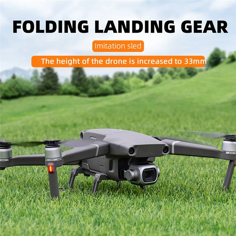 

Folding Landing Gear Heightened Extender Bracket Legs Guard Protector for Mavic 2 Zoom/Pro Drone Accessories