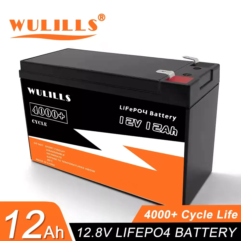 

12V 12Ah LiFePo4 Battery Pack Lithium Iron Phosphate Battery Built-in BMS 12V 24V LiFePO4 Battery for Kid Scooter Boat Motor