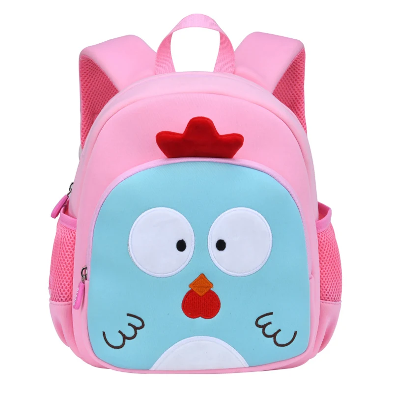 

3D Cartoon Chick Boys School Bags High Quality Kindergarten Children Backpack for Girls Mochila Infantil Toddler Kids Schoolbag