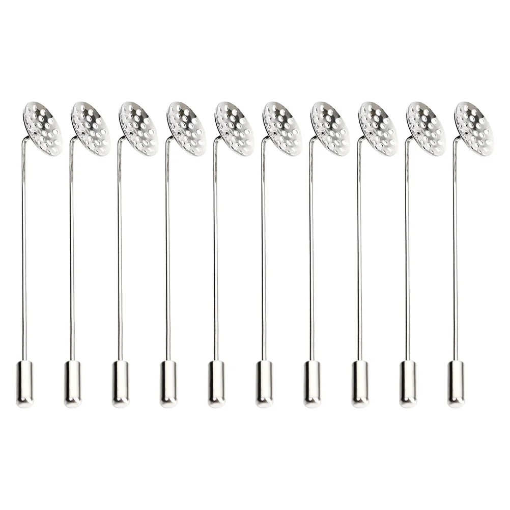 

10 Pcs Eye Needle Metal Brooches Clothing Ornament Womens Accessories Brooch Pin Jewelry DIY Stick Beautiful Dress