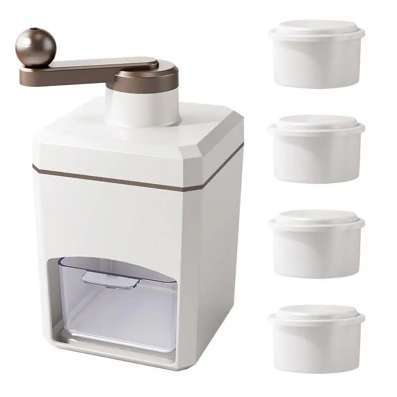 Shaved Ice Maker With Stainless Steel Cutter For Home