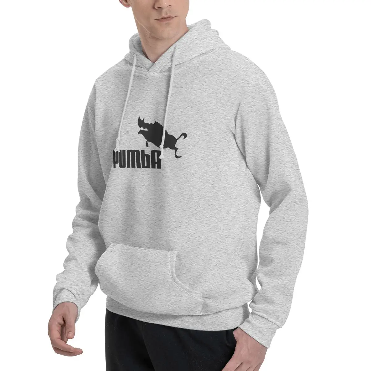 Повседневные толстовки с капюшоном Pumba унисекс принтом y2k крутая толстовка