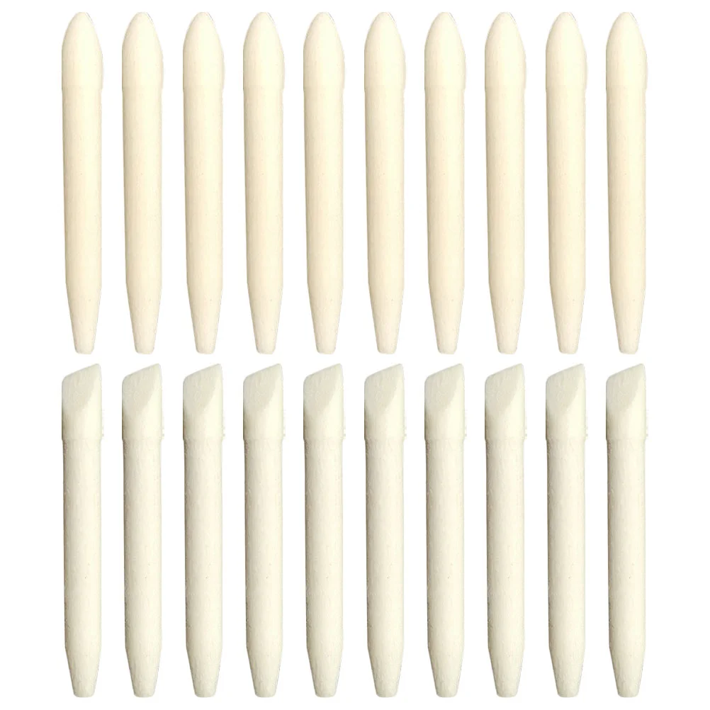 

20 Pcs Refillable Pen Convenient Nibs Marking Fiber Painting Tips Student