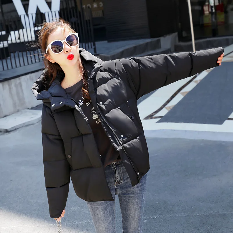 New Winter Women's Cold Coat Parkas Super Hot Coats Hooded Padded Jacket Jacket Loose Fashion Cheap Wholesale Women's Clothing
