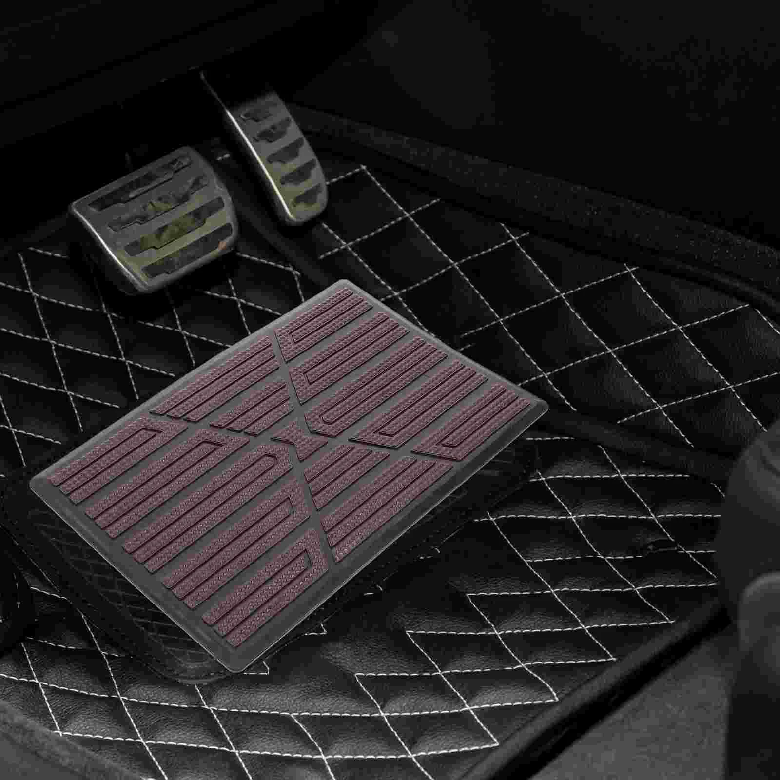 Автомобильный напольный коврик чехол для педали автомобильная подставка ног