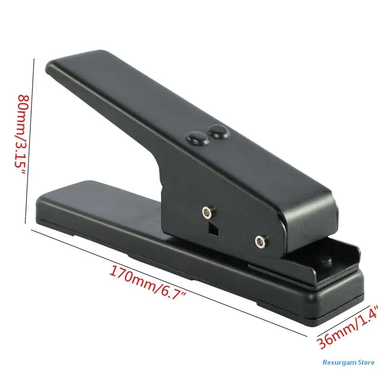 Heavy Duty DIY Maker Hole Punch Card Cutter Machine Guitar Picks Cutter Tool Kit Drop Shipping