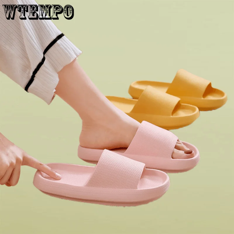 

Шлепанцы WTEMPO для женщин и мужчин, Эва, с отверстиями 4 см, летняя пляжная нескользящая обувь для дома и ванной, для отдыха, оптовая продажа, Прямая поставка