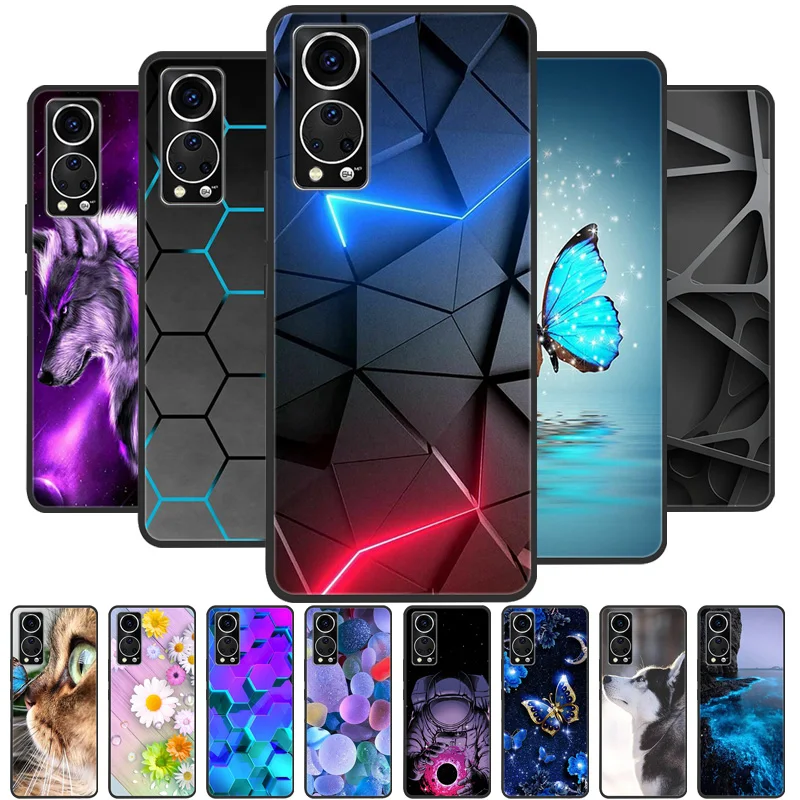 

For ZTE Axon 30 5G Case Back Cover Silicone Phone Case For ZTE Axon 30 5G Funda A2322 Axon30 6.92" Coque Bumper Protective Shell