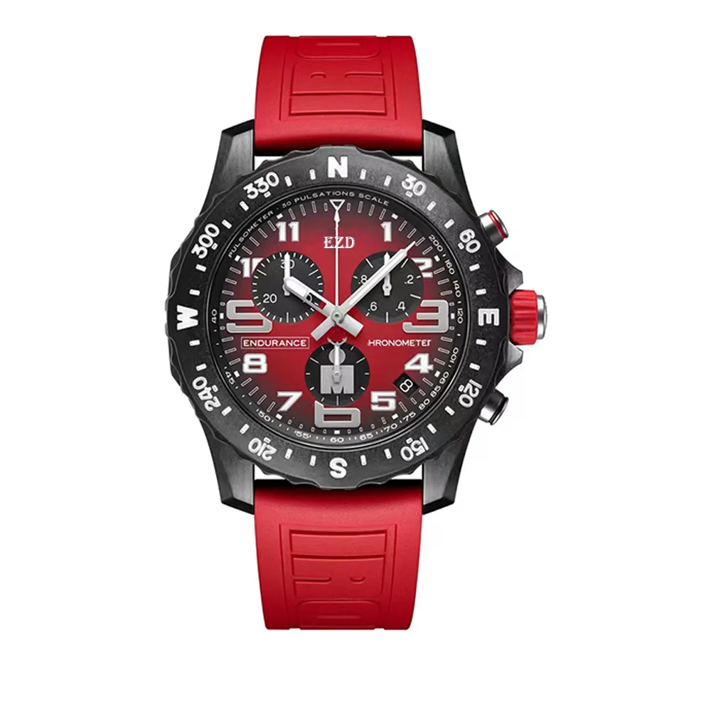 

Часы мужские Кварцевые водонепроницаемые с хронографом и автоматической датой