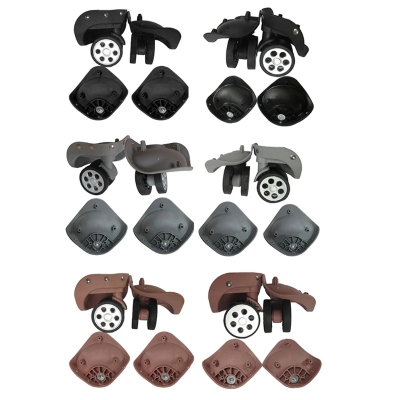 

1 Pair A79 Replacement Luggage Suitcases Wheels Repair Accessories for Luggage