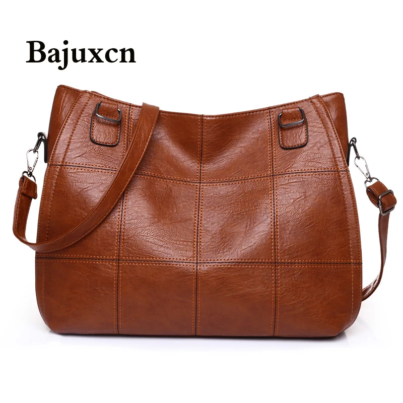 

Female bag High Quality Washed Leather Handbag Ladies Daily Bag Gift Handbag Large Capacity Shoulder Bags Purse 2022 new Ladies