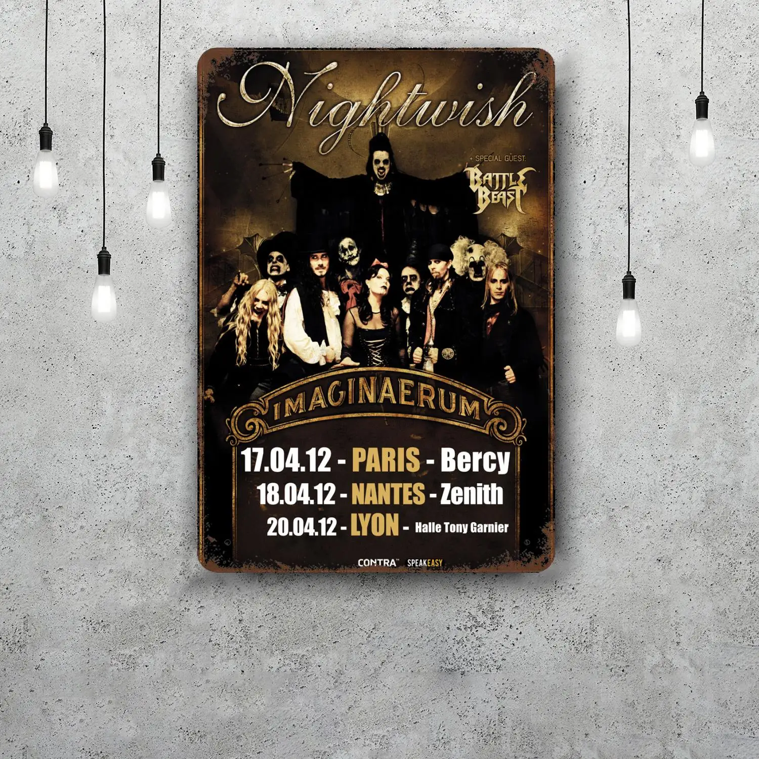 Металлические вывески Nightwish, настенный декор, винтажные жестяные вывески, металлический плакат капитана, декор для бара, паба, клуба, украшение стены (art.: 3920d0cdcf330) - 3920d0cdcf330