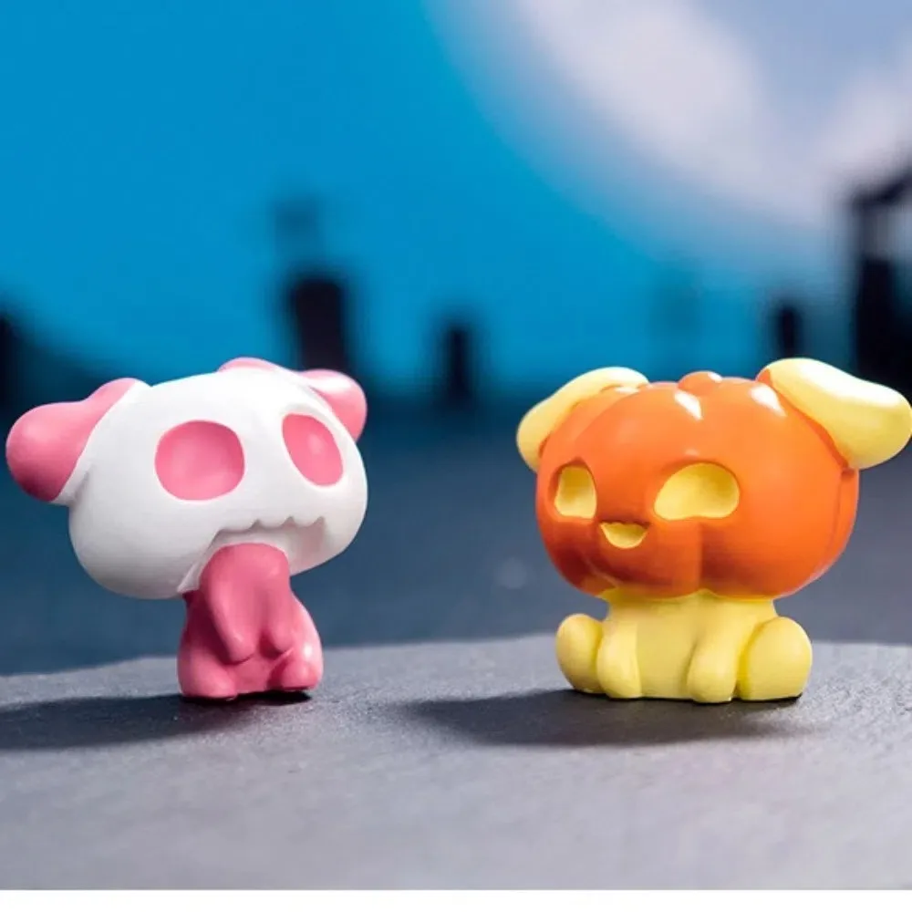 Мини-эльф Тыквенная Кепка Шляпа Ведьмы Смоляная Фигурка Конфеты Украшения