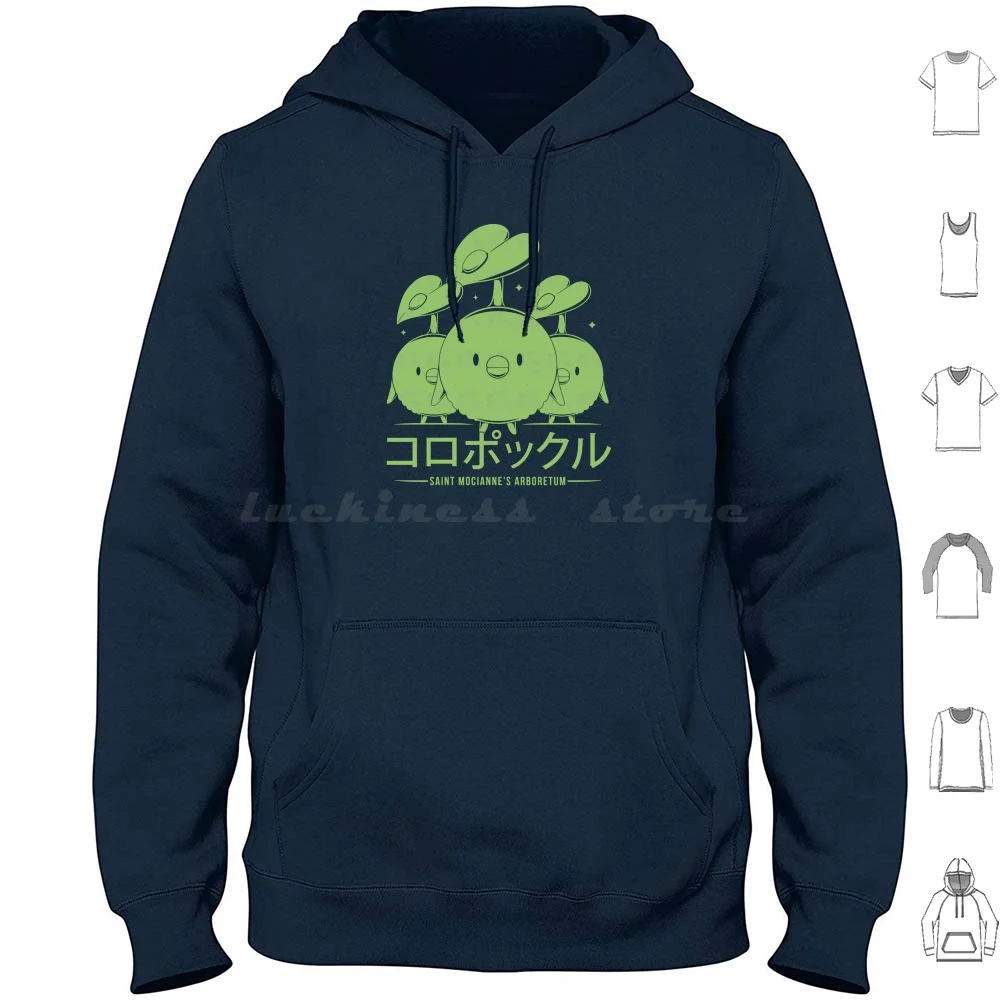 Толстовки Korpokkurs с длинным рукавом Final Fantasy Vii Cloud Strife Ff7 Loporrits Korpokkur Sephiroth Eorzea Endwalker