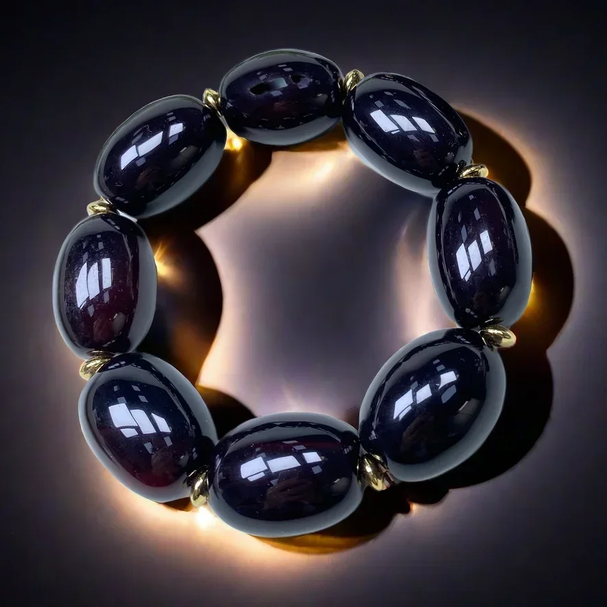 Коллекционный высококачественный черный золотистый желчный пузырь для крови