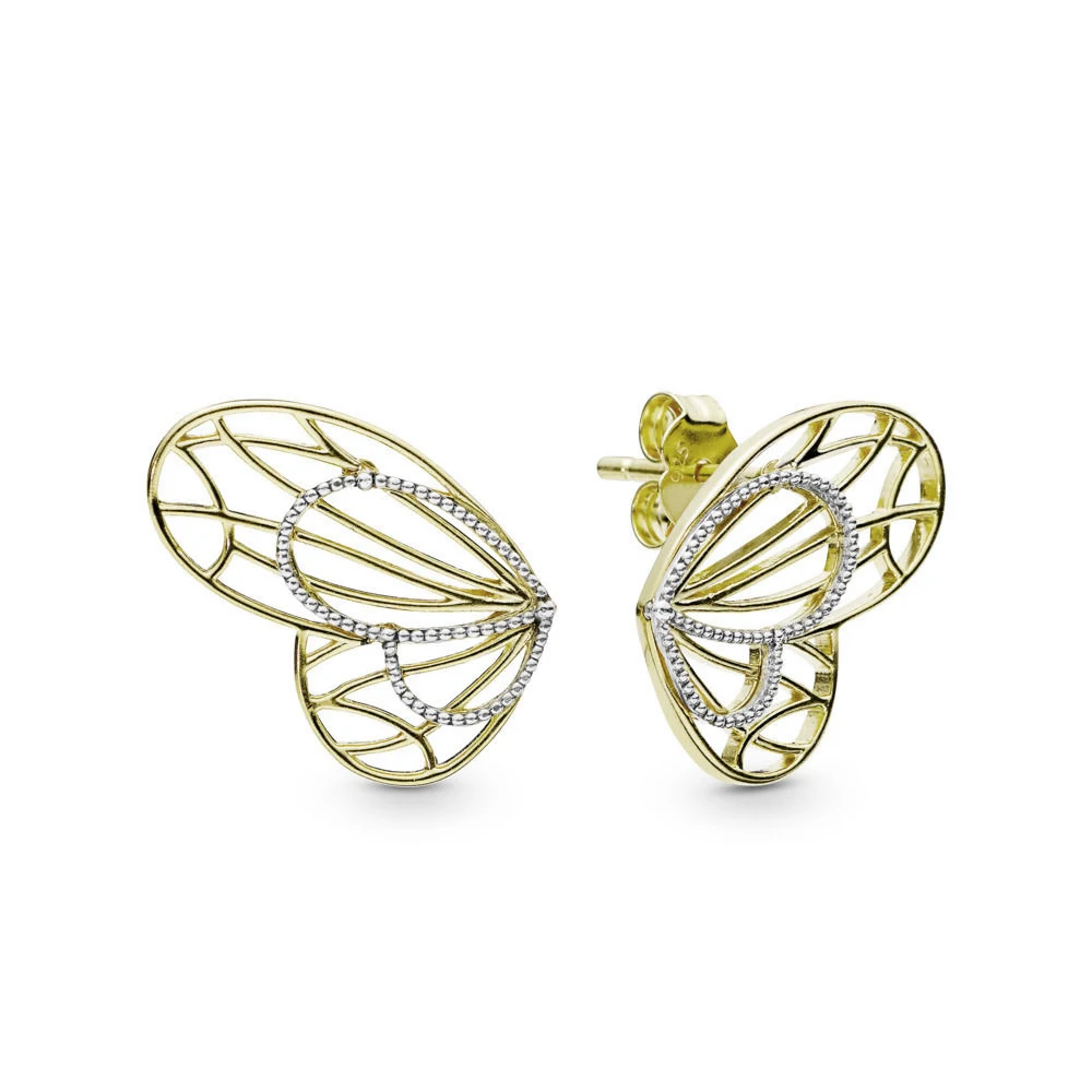 Серьги-снежинки из серебра 925 пробы с кристаллами