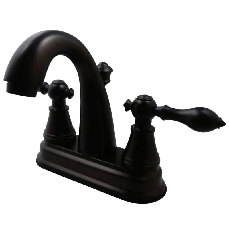 

Luxurious English Classic 4 in. Centerset Bathroom Faucet with Retail Pop-Up, Oil Rubbed Bronze by Fauceture FSY7615AL