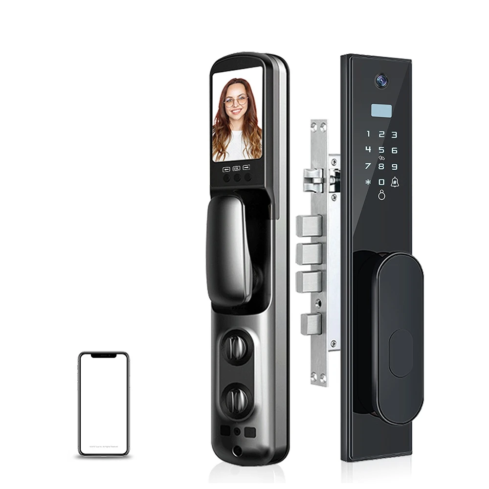 

Door Lock Wifi Fingerprint Fully Automatic Intelligent Camera Zigbee Smartlock Smart Locks