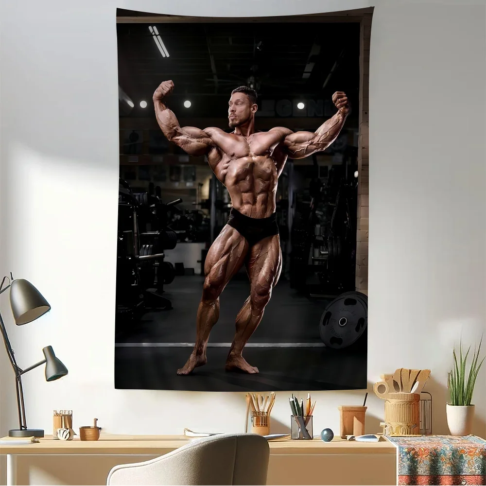 Fitness Motivation Anime Tapestry Hanging Tarot Hippie Wall Rugs Dorm Sheets